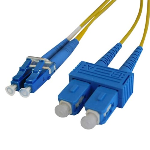 FIBER OPTIC CBL LC-SC DUPLEX 5M