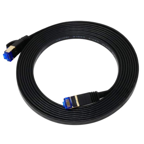 CAT7F ETHERNET CABLE 10FT- BLACK
