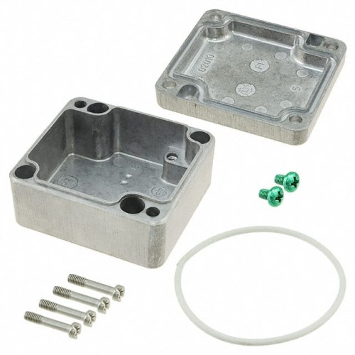 BOX ALUM UNPAINTED 2.52"LX2.28"W