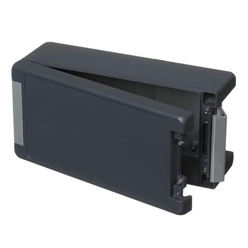 BOX ALUM GRAY 10.197"L X 5.039"W