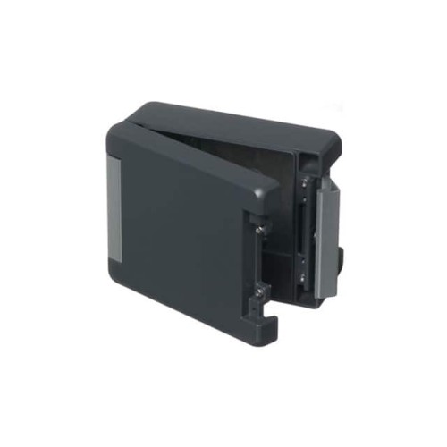 BOX ALUM GRAY 6.260"L X 5.039"W
