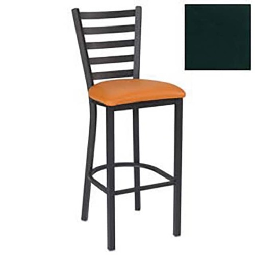 BAR STOOL, 5 SLAT-BACK, 17-1/2"W