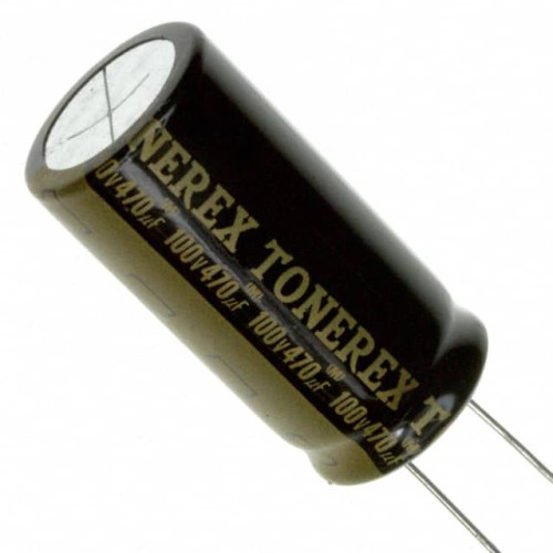 CAP ALUM 470UF 20% 100V RADIAL