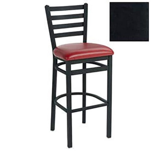 BAR STOOL, 4 SLAT-BACK, 17-1/2"W