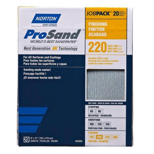 9 x 11 In. ProSand Paper Sheet P
