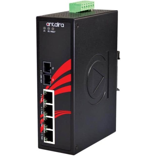5-PORT INDUSTRIAL POE+ UNMANAGED