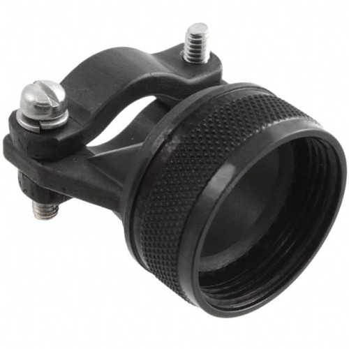CONN CABLE CLAMP SZ 18 BLACK