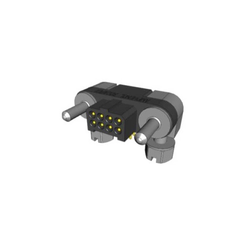 MICRO HDAS 8 MALE RIGHT ANGLE PC