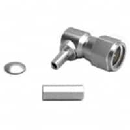 CONN SMA PLUG R/A 50 OHM SOLDER