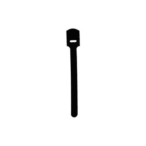 HOOK&LOOP TIE BLACK 3.5" 7PACK