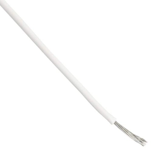 HOOK-UP STRND 16AWG WHITE 100'