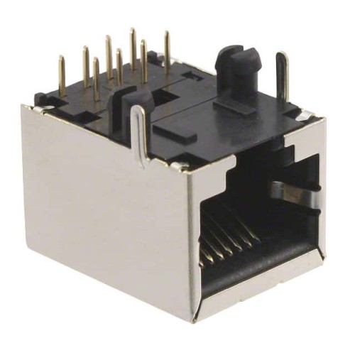 CONN MOD JACK 8P8C R/A SHIELDED