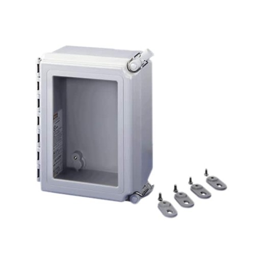 JUNCTION BOX FIBERGLASS16"LX14"W