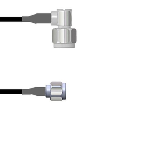 CBL ASSY N-TYPE PLUG 9"