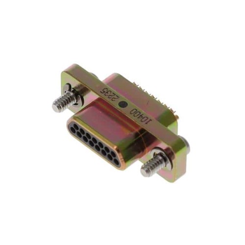 D-SUB, PLUG, .050", 2ROW, 15POS,