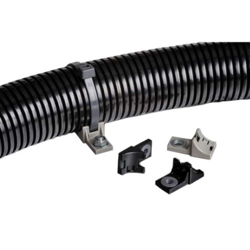 2-PIECE CABLE TIE/SCREW MOUNT, U