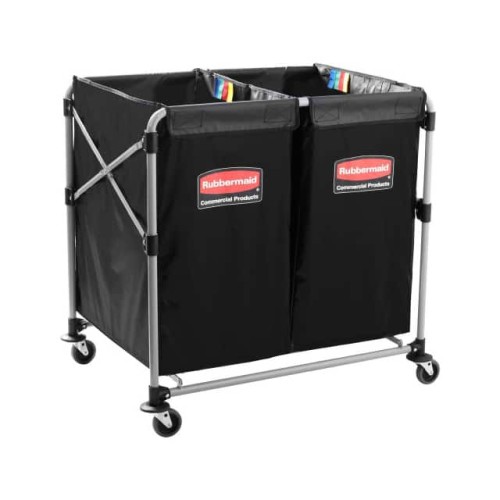 RUBBERMAID (2) 4 BUSHEL CAP. X-C