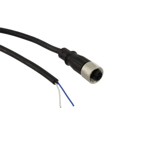 CBL 2POS FMALE TO WIRE 6'