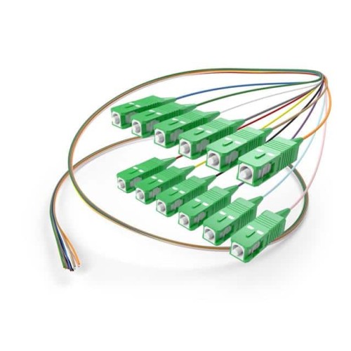 FIBER PIGTAIL 12STR SM SC/APC 3M