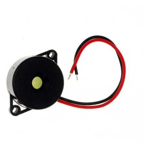 BUZZER PIEZO 12V 22MM FLANGE