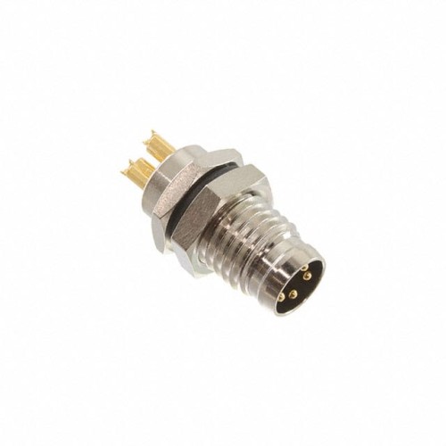 CONN RCPT MALE 4POS SOLDER CUP