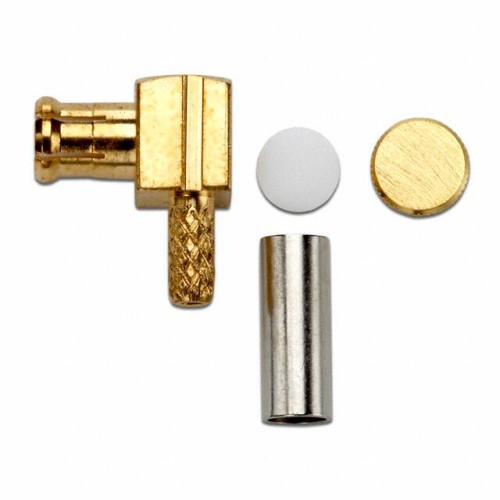 CONN MCX PLUG R/A 50 OHM SOLDER