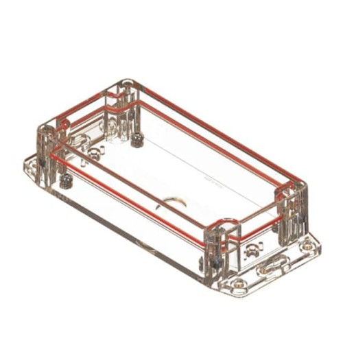 PLASTIC BOX ENCLOSURE WITH FLANG