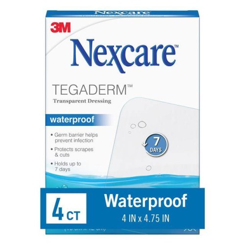 NEXCARE TEGADERM TRANSPARENT DRE