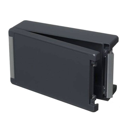BOX ALUM GRAY 11.772"L X 6.811"W