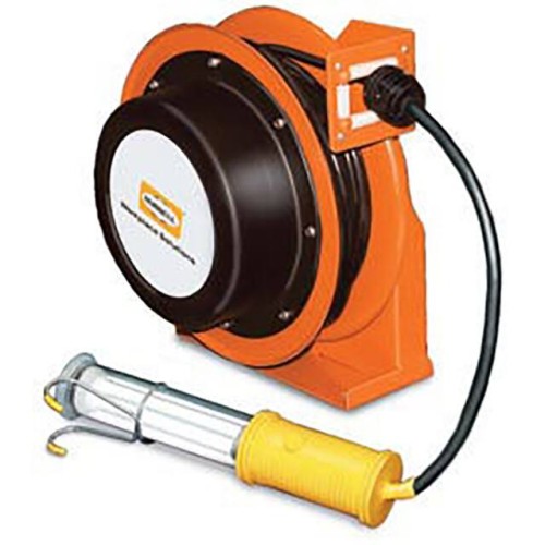 INDUSTRIAL DUTY CORD REEL W/FLUO