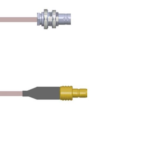 CBL ASSY BNC-SMB JACK RG316 1.5M