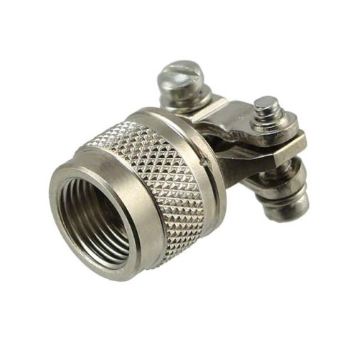 CONN CABLE CLAMP SZ 9 SILVER