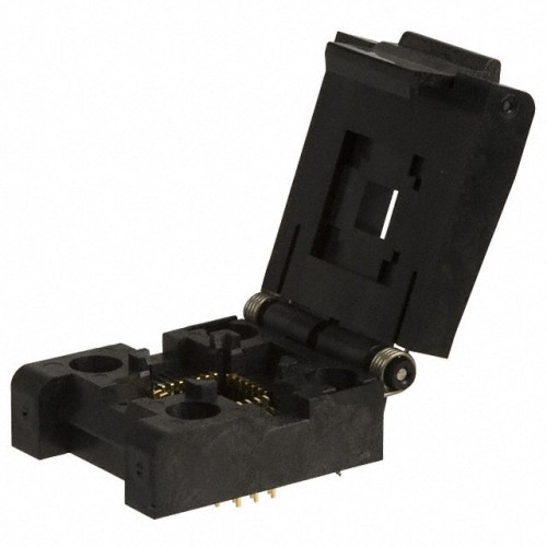 CONN SOCKET PLCC ZIF 28POS GOLD