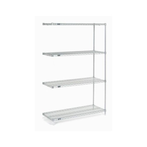 WIRE SHELVING ADD-ON, 48X30X74"