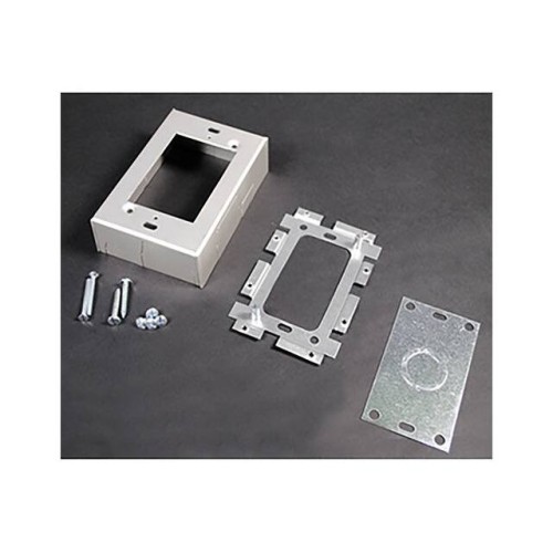 SWITCH & RECEPTACLE BOX, 1-GANG,