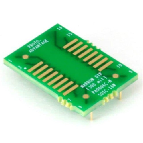 SOIC-16 TO DIP-16 SMT ADAPTER (1