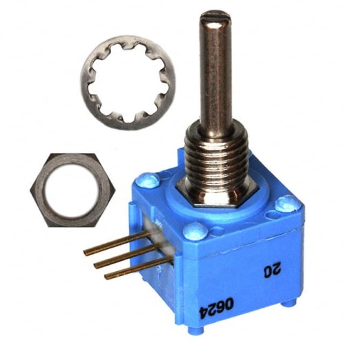 POT 500K OHM 1W CERMET LINEAR
