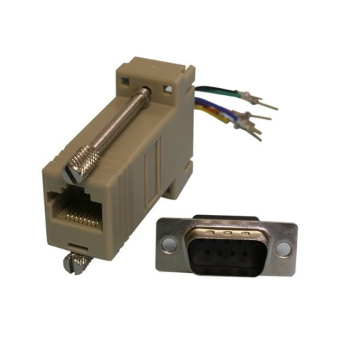 MODULAR ADAPTER 8P8C RJ45 TO DB
