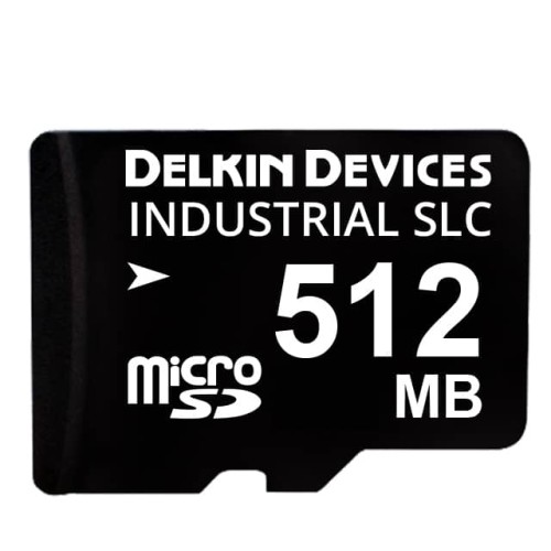 512MB SLC MICROSD CARD I-TEMP (-