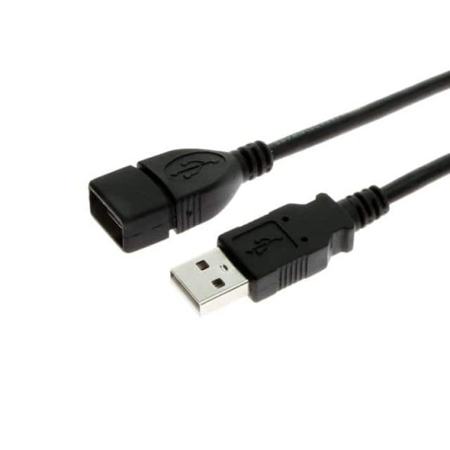 USB 2.0 EXTENSION CABLE 10FT BLA