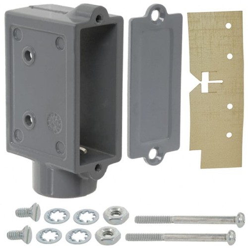 DIE-CAST ZINC ENLOSURE SIDE MNT