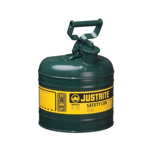 JUSTRITE SAFETY CAN TYPE I, 2 GA