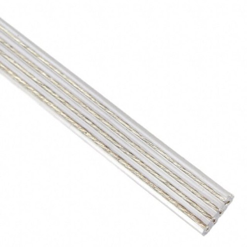 CBL RIBN 4COND CLEAR 100'