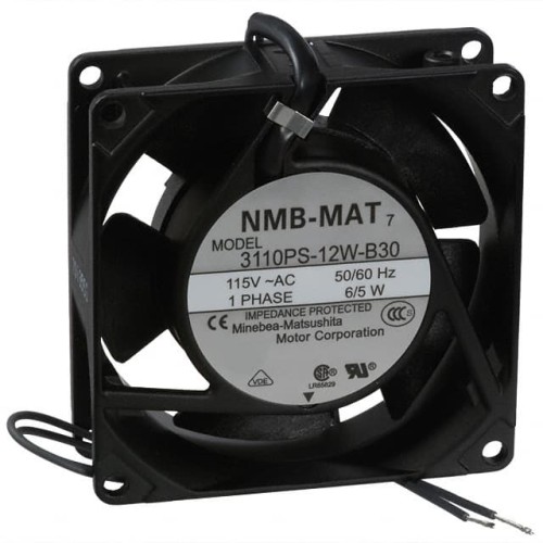FAN AXIAL 80X25MM 115VAC WIRE
