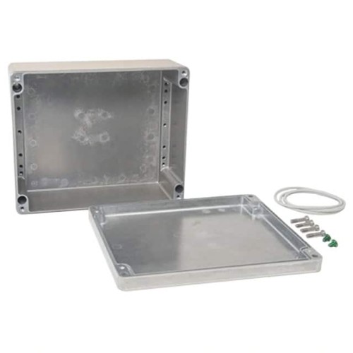 BOX ALUM UNPTD 11.02"L X 9.06"W