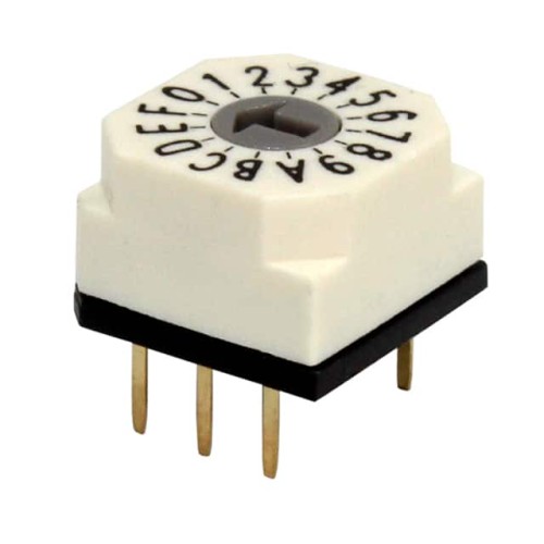 SWITCH ROTARY DIP 16P 0.15A 50V