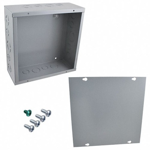 JUNCTION BOX STL GRY 10"L X 10"W