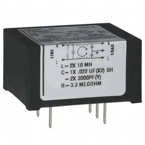 LINE FILTER 250VAC 1A TH