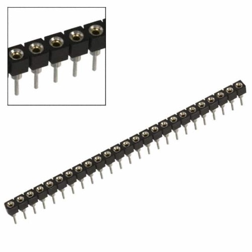 CONN SOCKET SIP 25POS GOLD