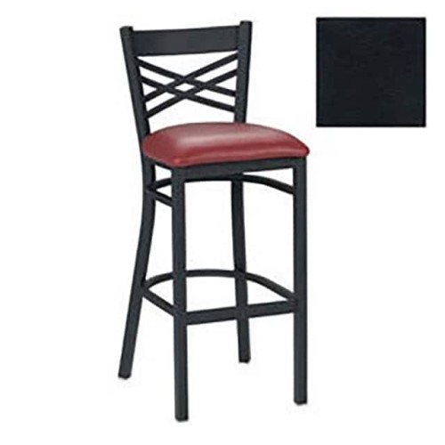 BAR STOOL W/CRISS-CROSS BACK,17-